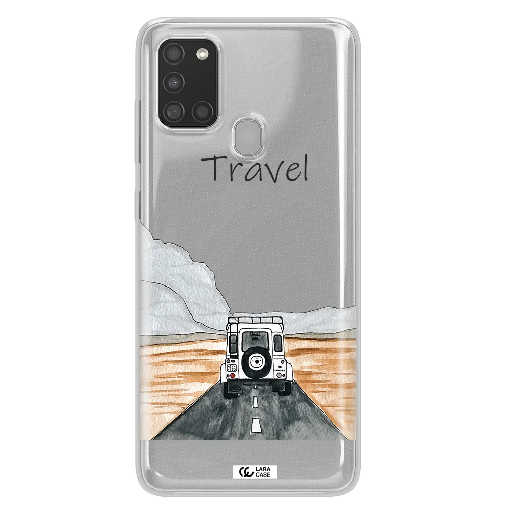 Off-Road Travel Samsung A21S Clear TPU Case