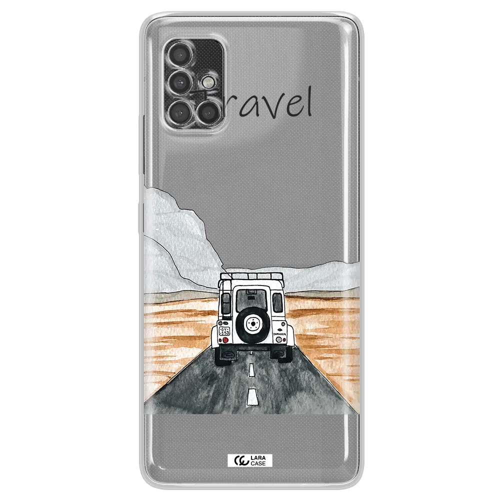 Off-Road Travel Samsung A40S Clear Tpu Case