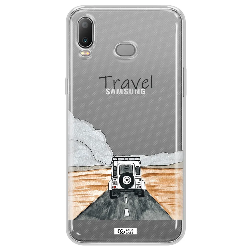 Off-Road Travel Samsung A6S Clear TPU Case