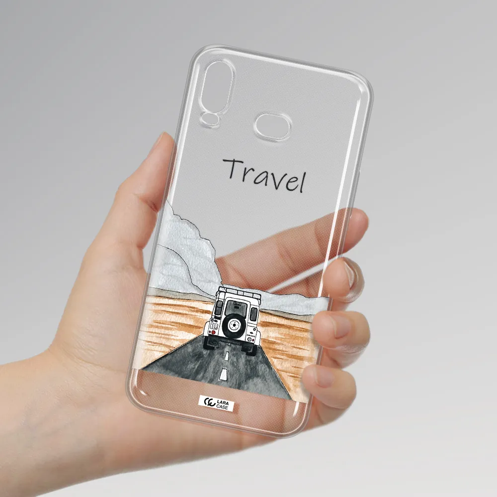 Off-Road Travel Samsung A6S Clear TPU Case