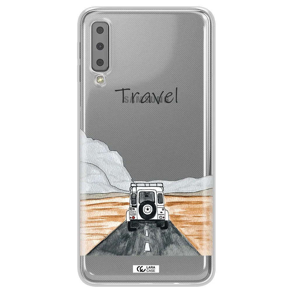 Off-Road Travel Samsung A7 2018 Clear TPU Case