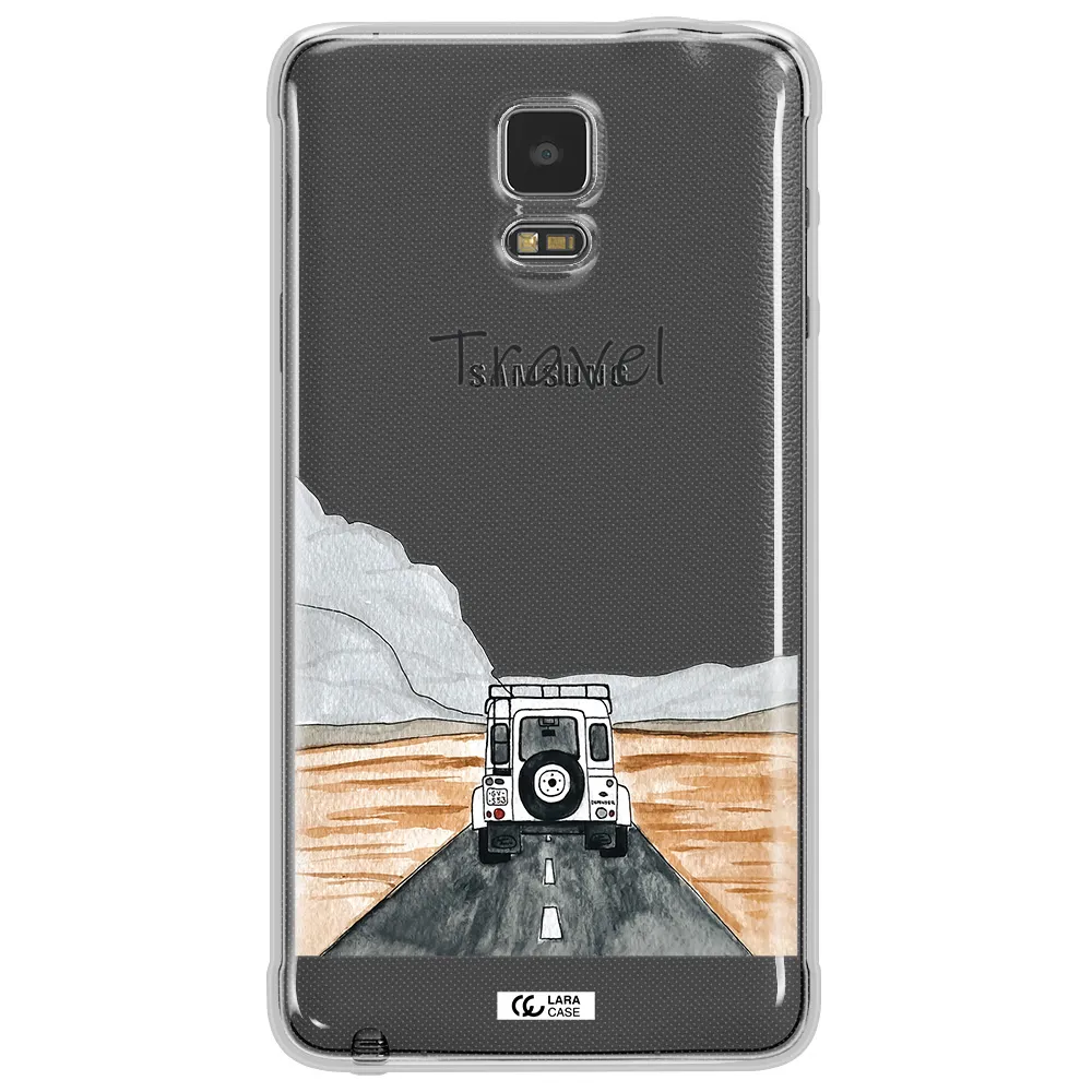 Off-Road Travel Samsung Note 4 Clear TPU Case
