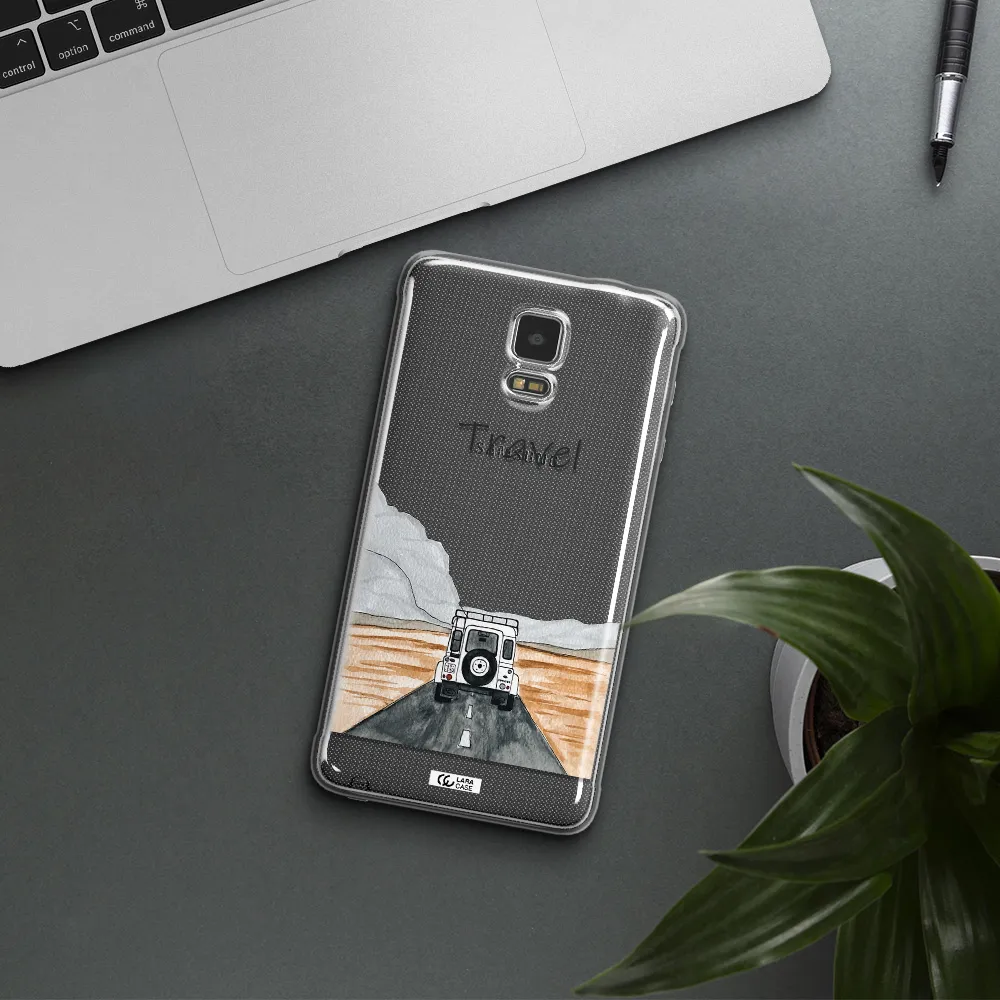 Off-Road Travel Samsung Note 4 Clear TPU Case
