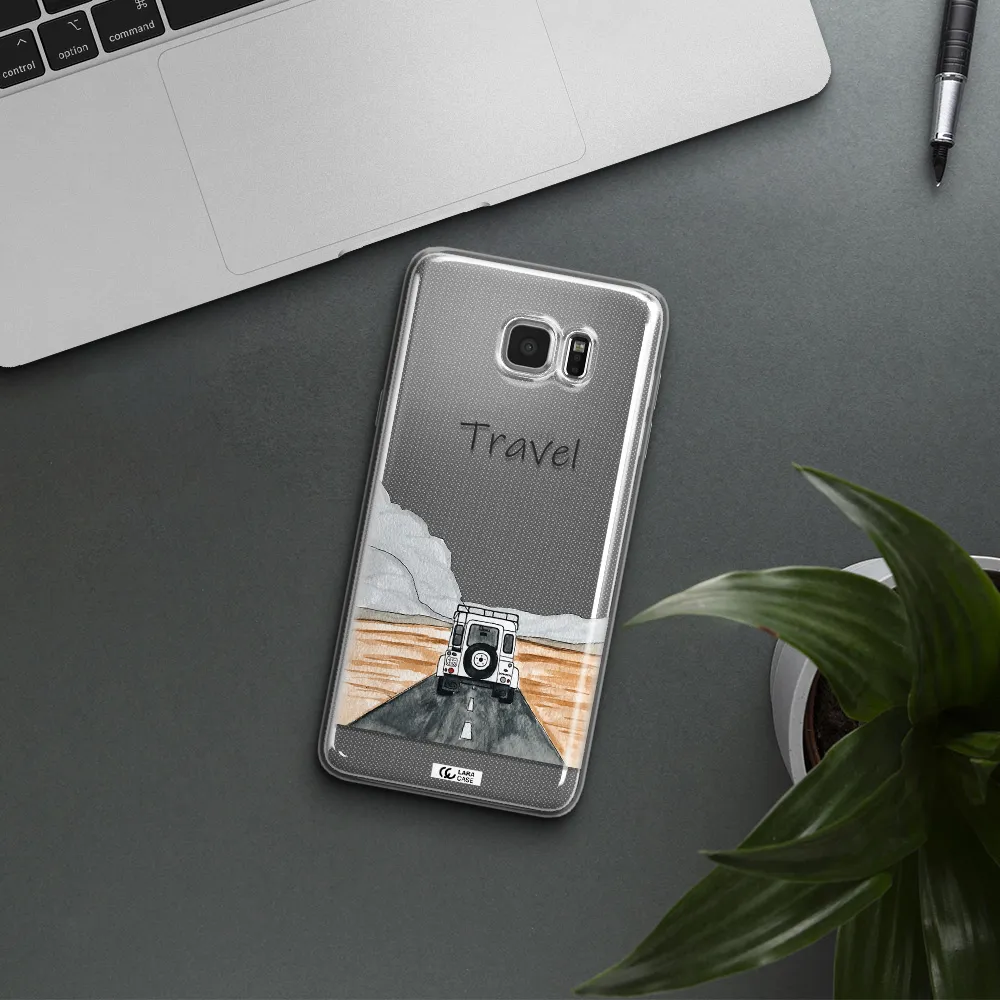 Off-Road Travel Samsung Note 5 Clear TPU Case
