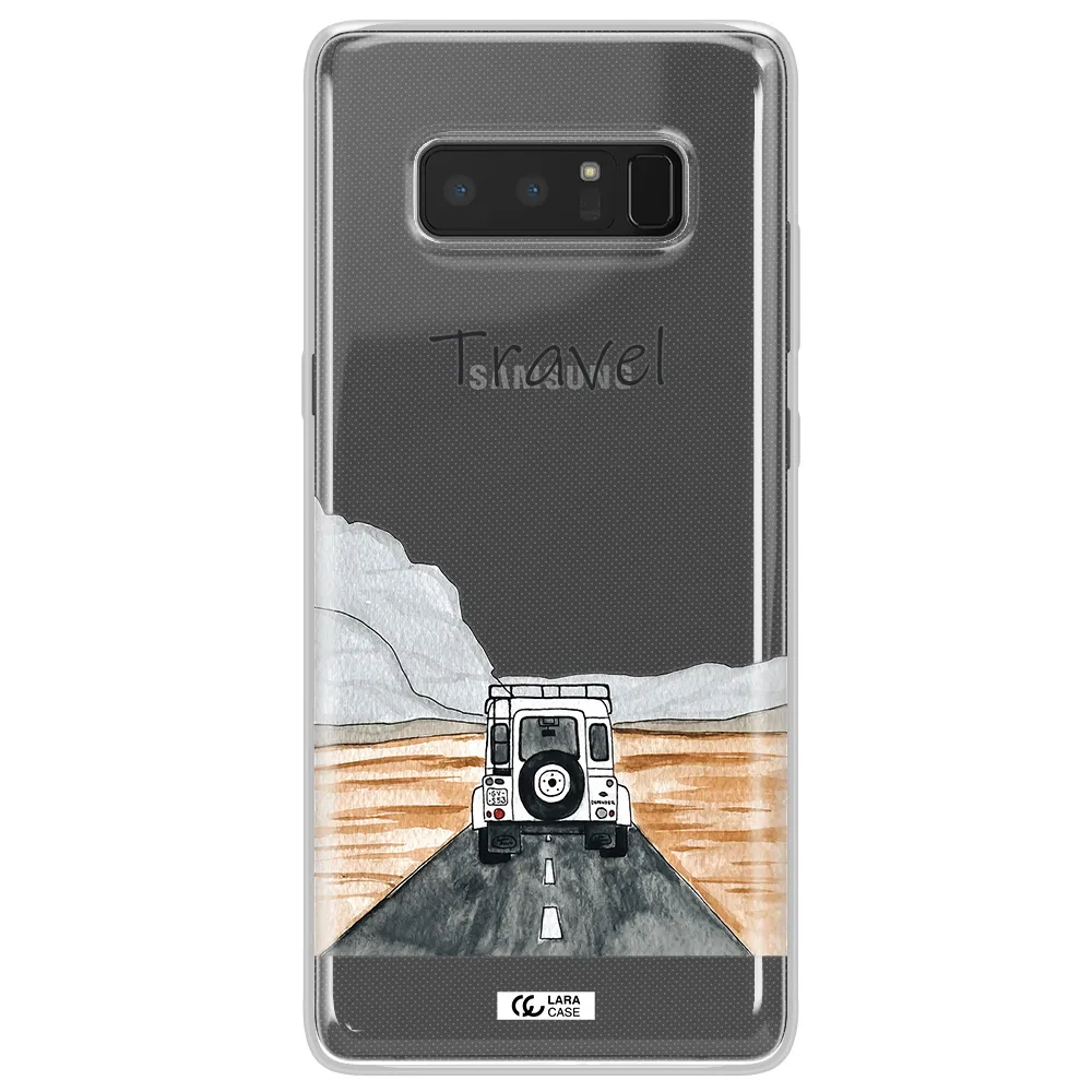 Off-Road Travel Samsung Note 8 Clear TPU Case