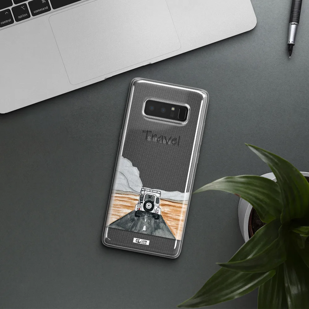 Off-Road Travel Samsung Note 8 Clear TPU Case