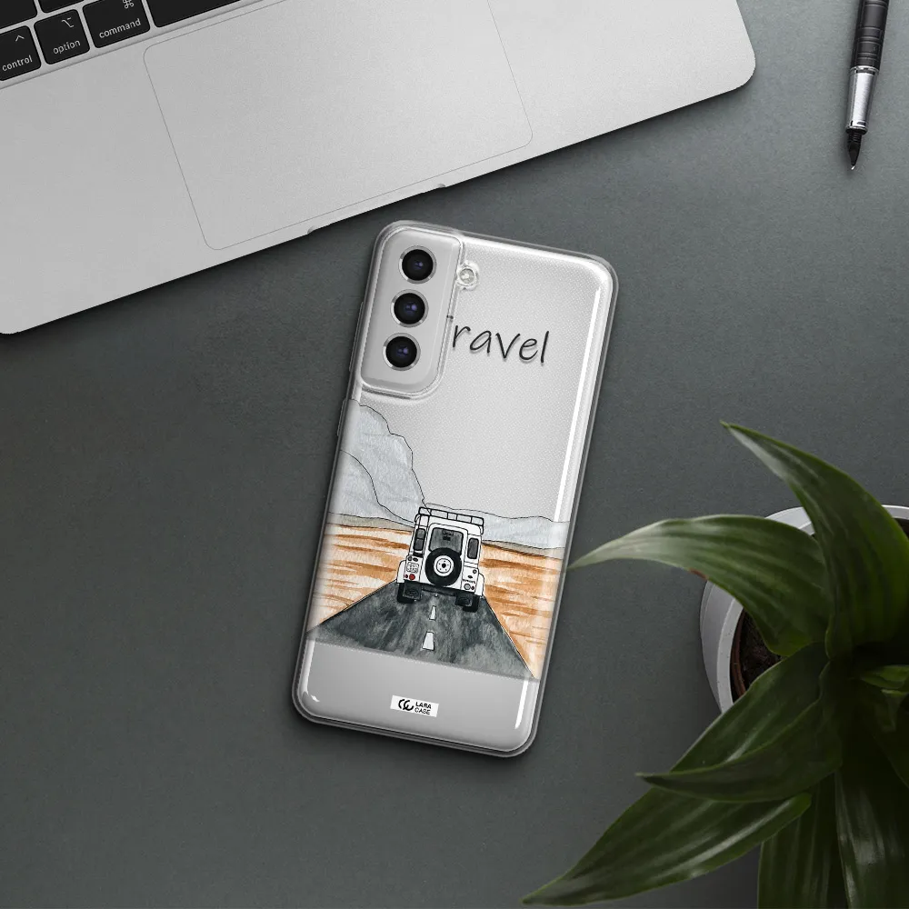 Off-Road Travel Samsung S21 Fe Clear Tpu Case