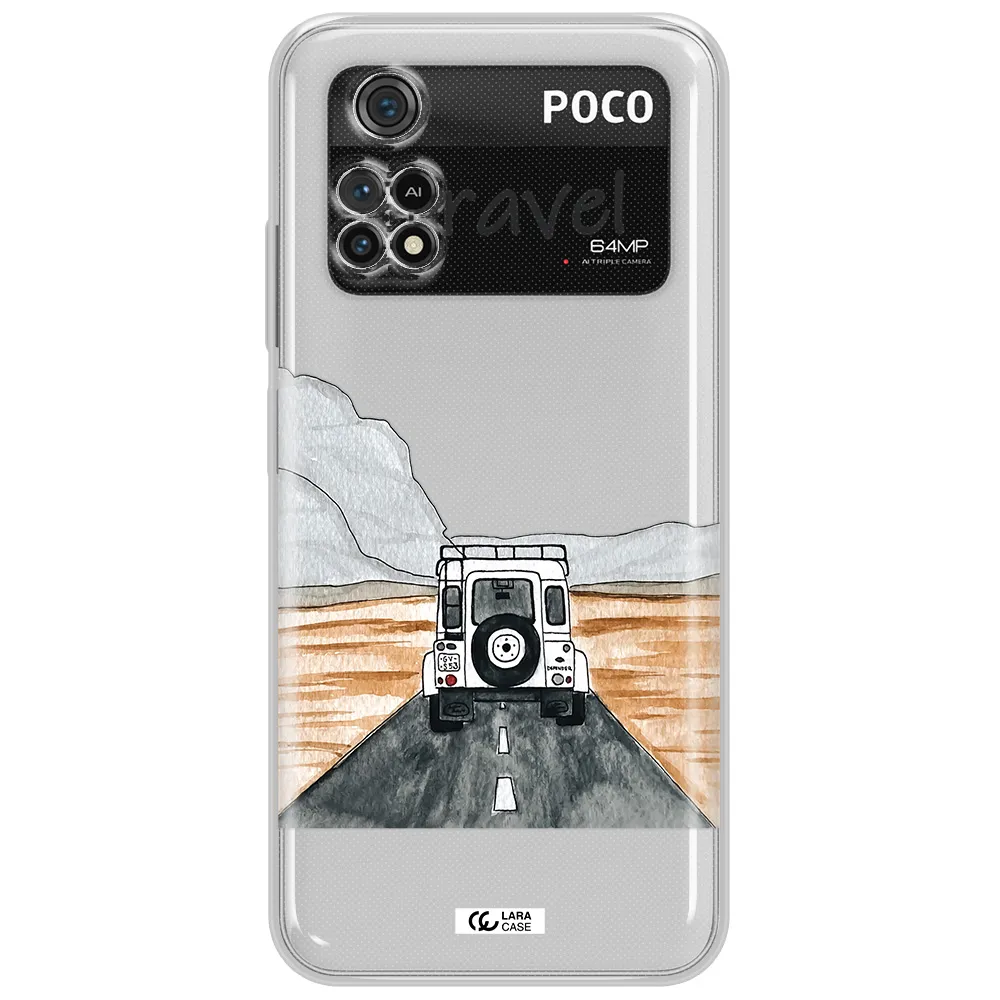 Off-Road Travel Xiaomi Poco M4 Pro 4G Clear Tpu Case
