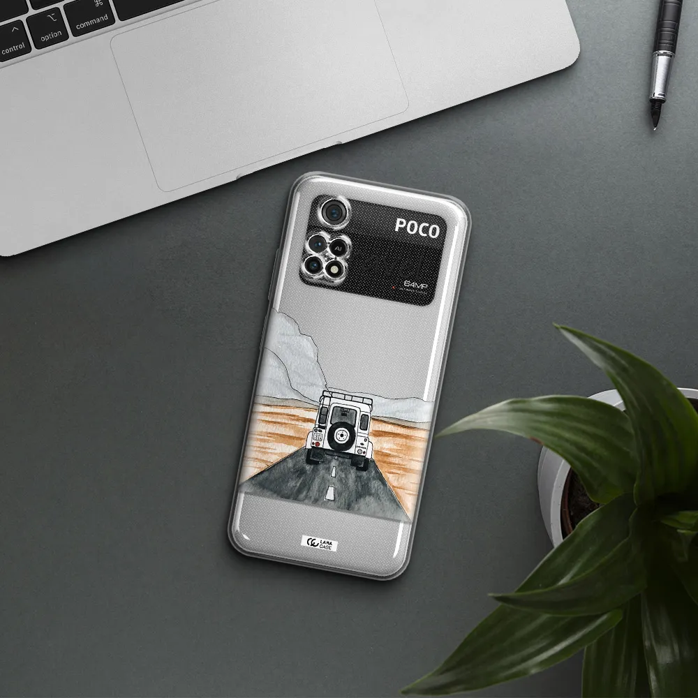 Off-Road Travel Xiaomi Poco M4 Pro 4G Clear Tpu Case