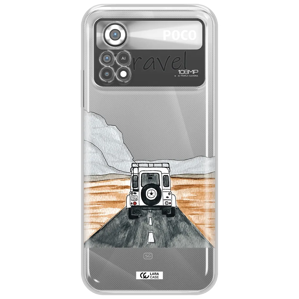 Off-Road Travel Xiaomi Poco X4 Pro Clear TPU Case