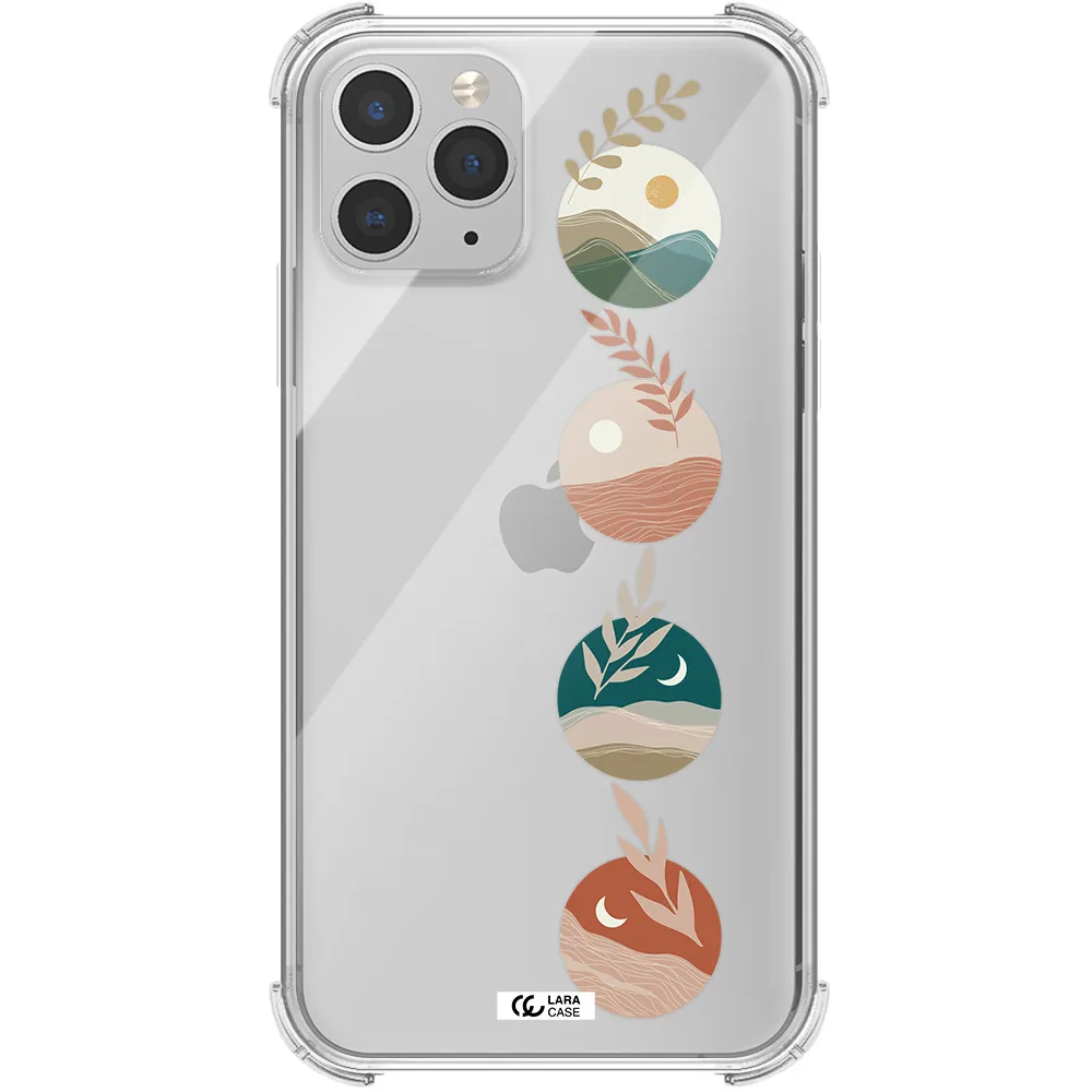 Natural Landscape Apple iPhone 11 pro Clear PC Case