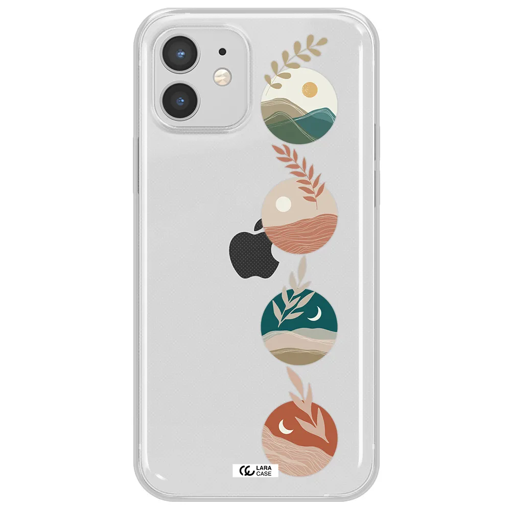 Natural Landscape Apple iPhone 12 Clear TPU Case