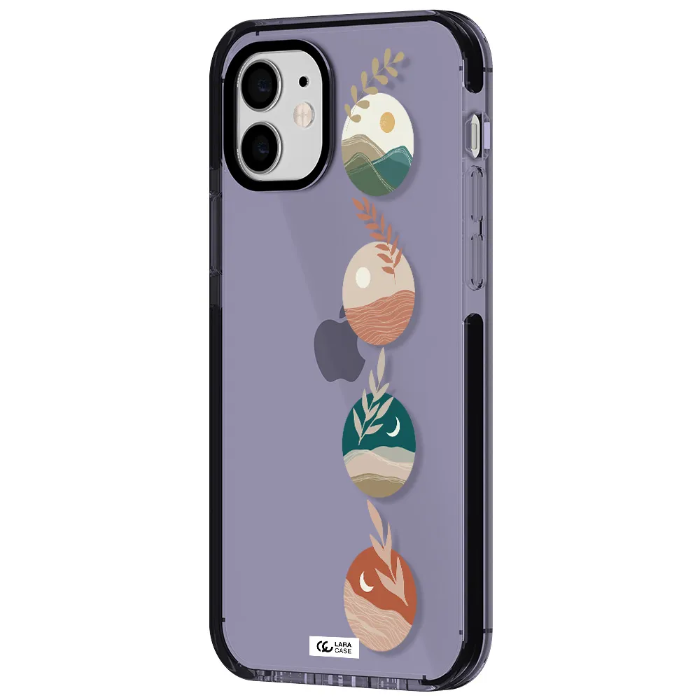 Natural Landscape Apple iPhone 12 impact Lilac Case