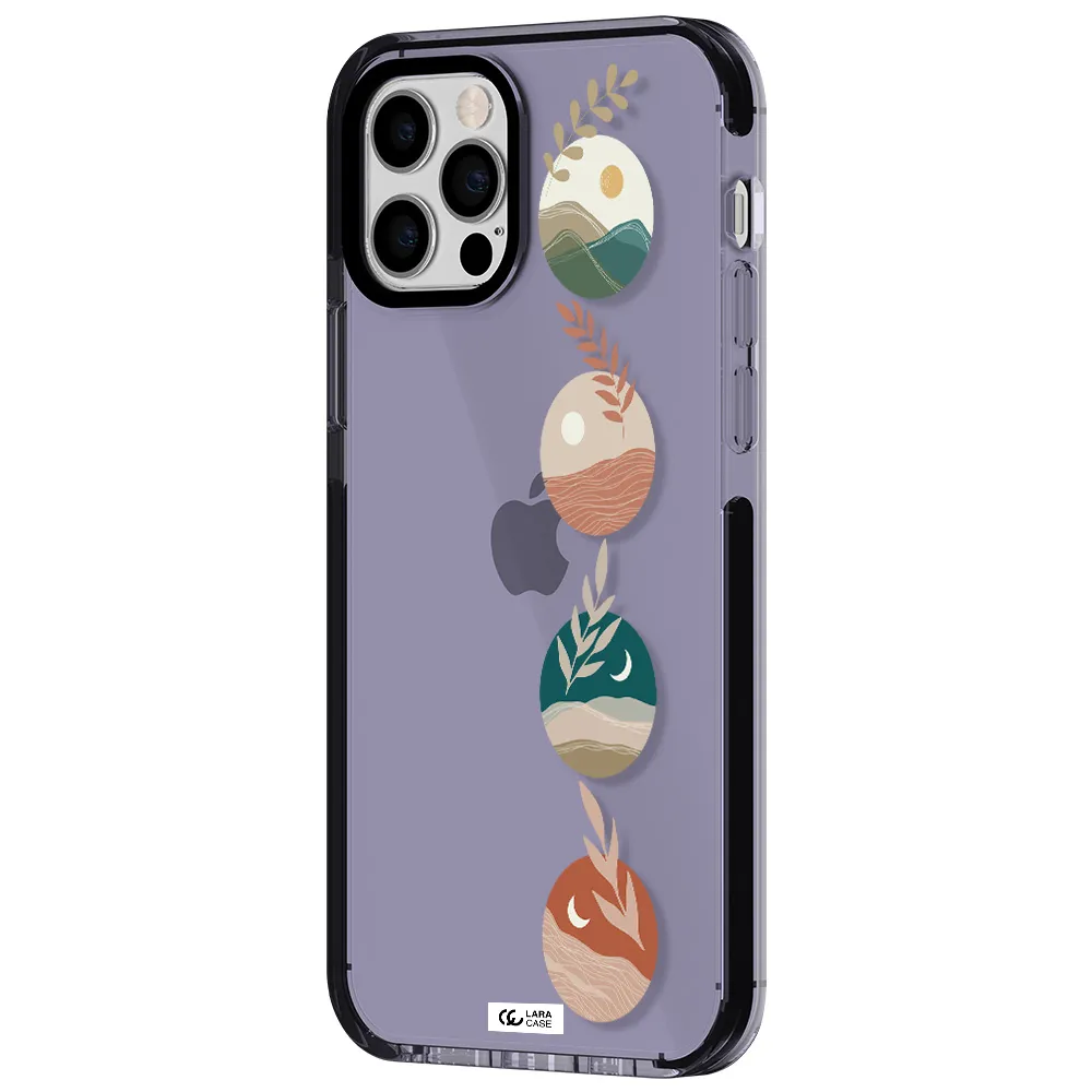 Natural Landscape Apple iPhone 12 pro impact Lilac Case