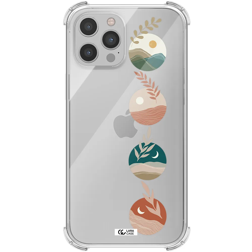 Natural Landscape Apple iPhone 12 pro max Clear PC Case