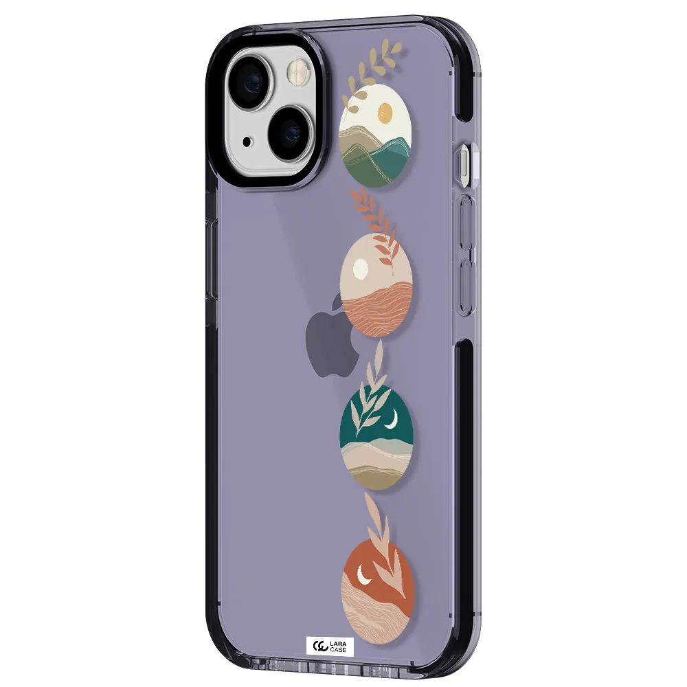 Natural Landscape Apple iPhone 13 impact Lilac Case