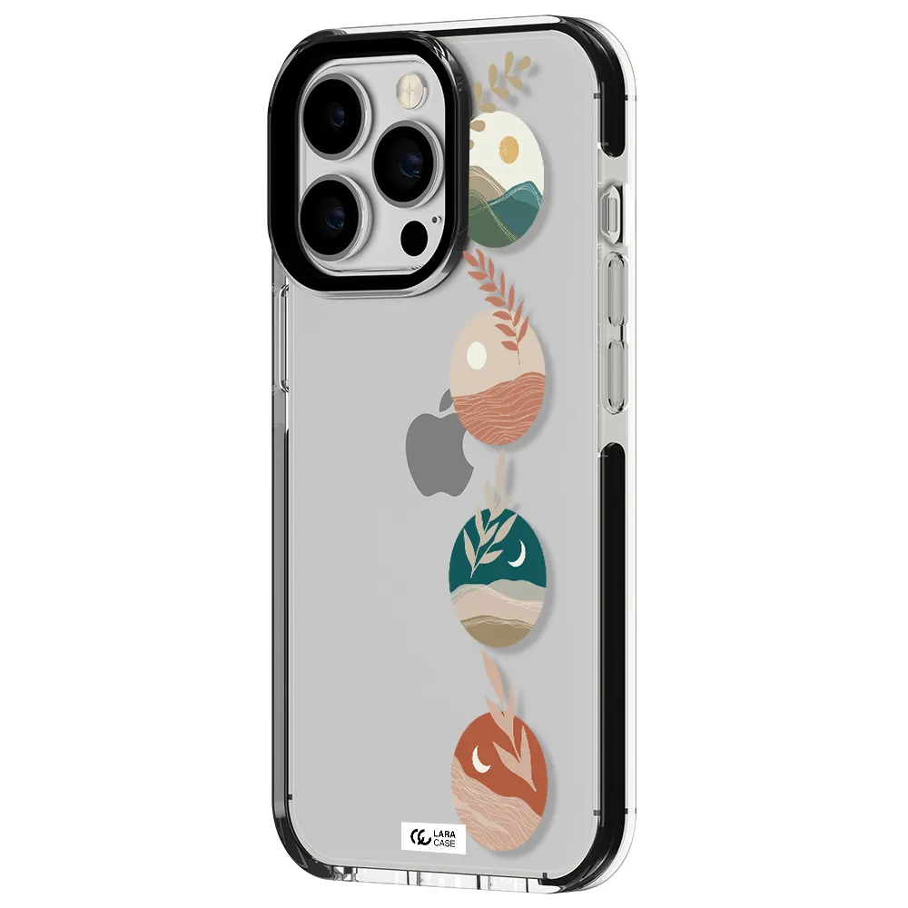 Natural Landscape Apple iPhone 13 Pro impact black border Case