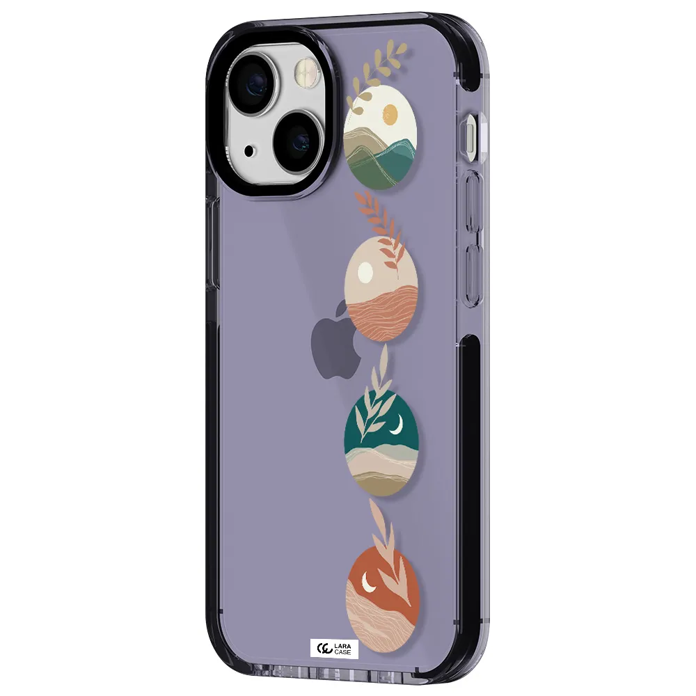 Natural Landscape Apple iPhone 15 impact Lilac Case