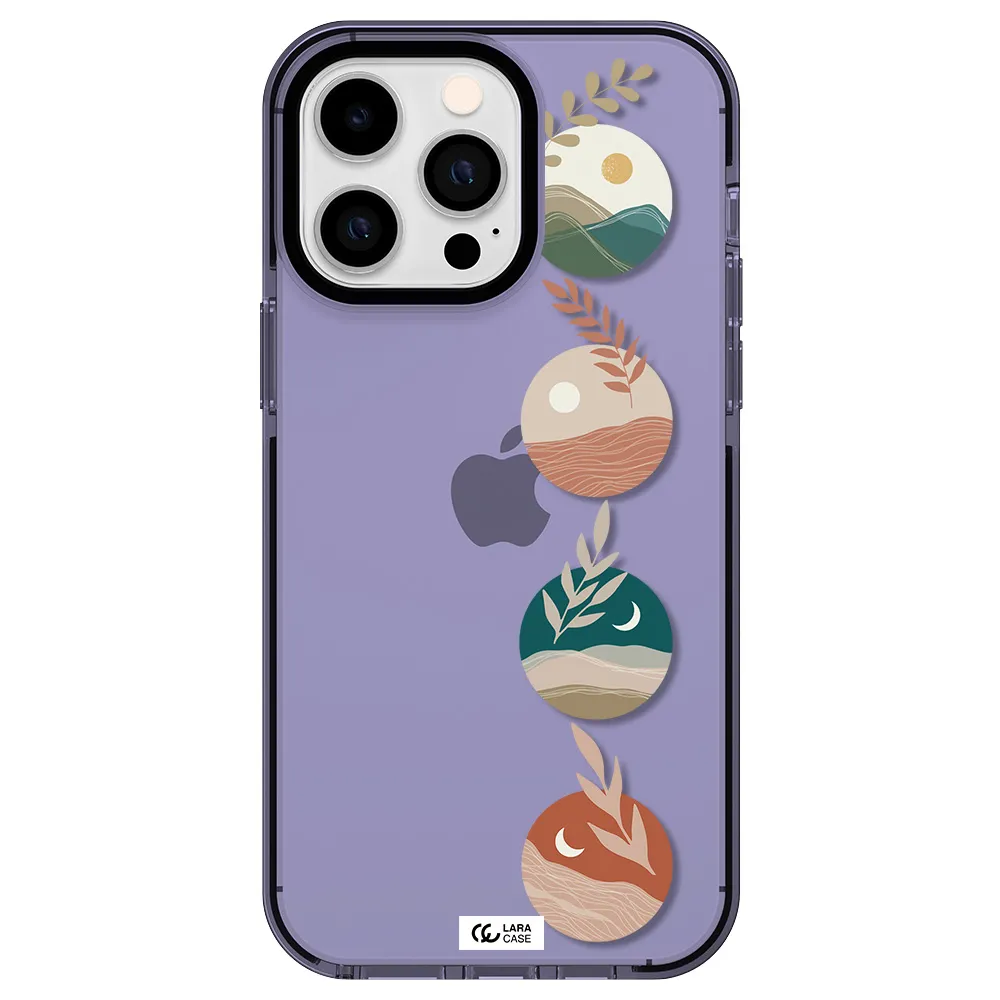 Natural Landscape Apple iPhone 15 Pro Max impact Lilac Case