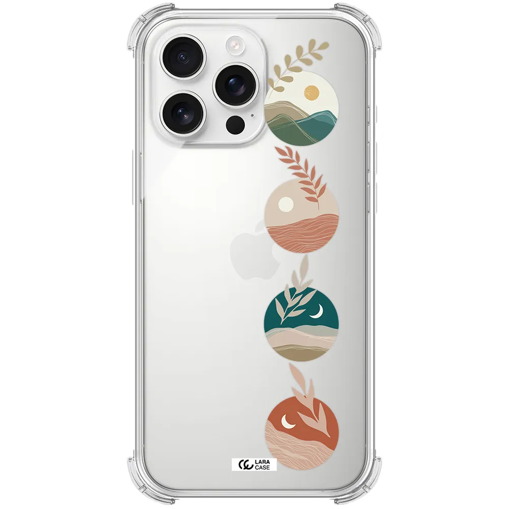 Natural Landscape Apple Iphone 16 Pro Max Clear Pc Case