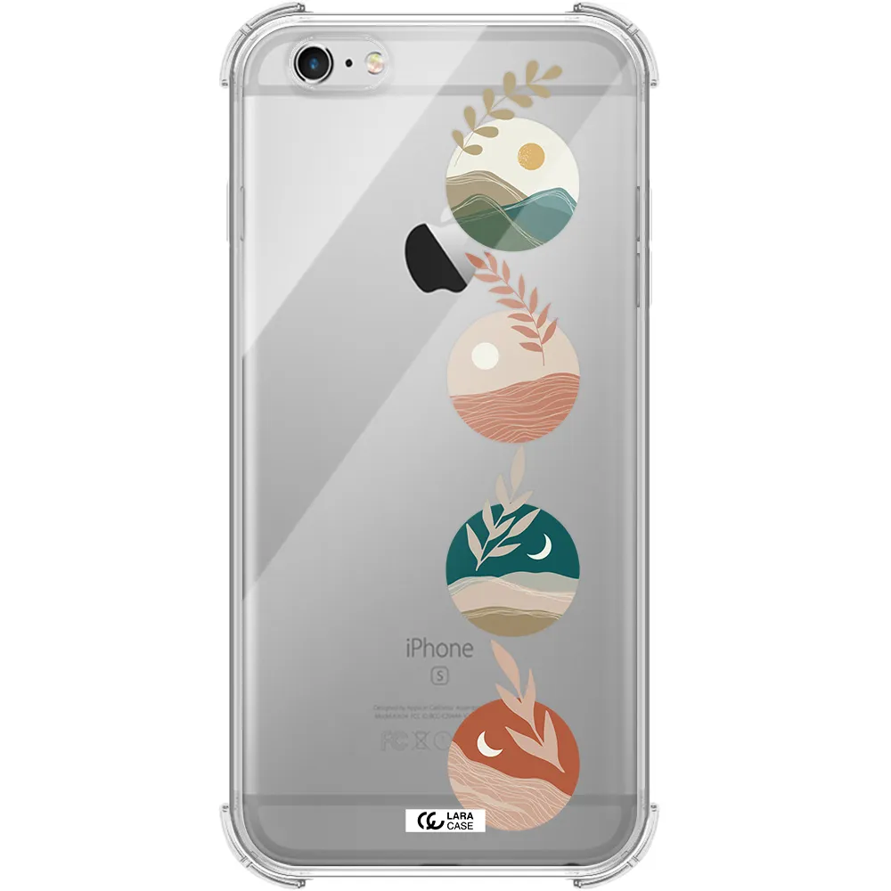 Natural Landscape Apple iPhone 6 plus Clear PC Case