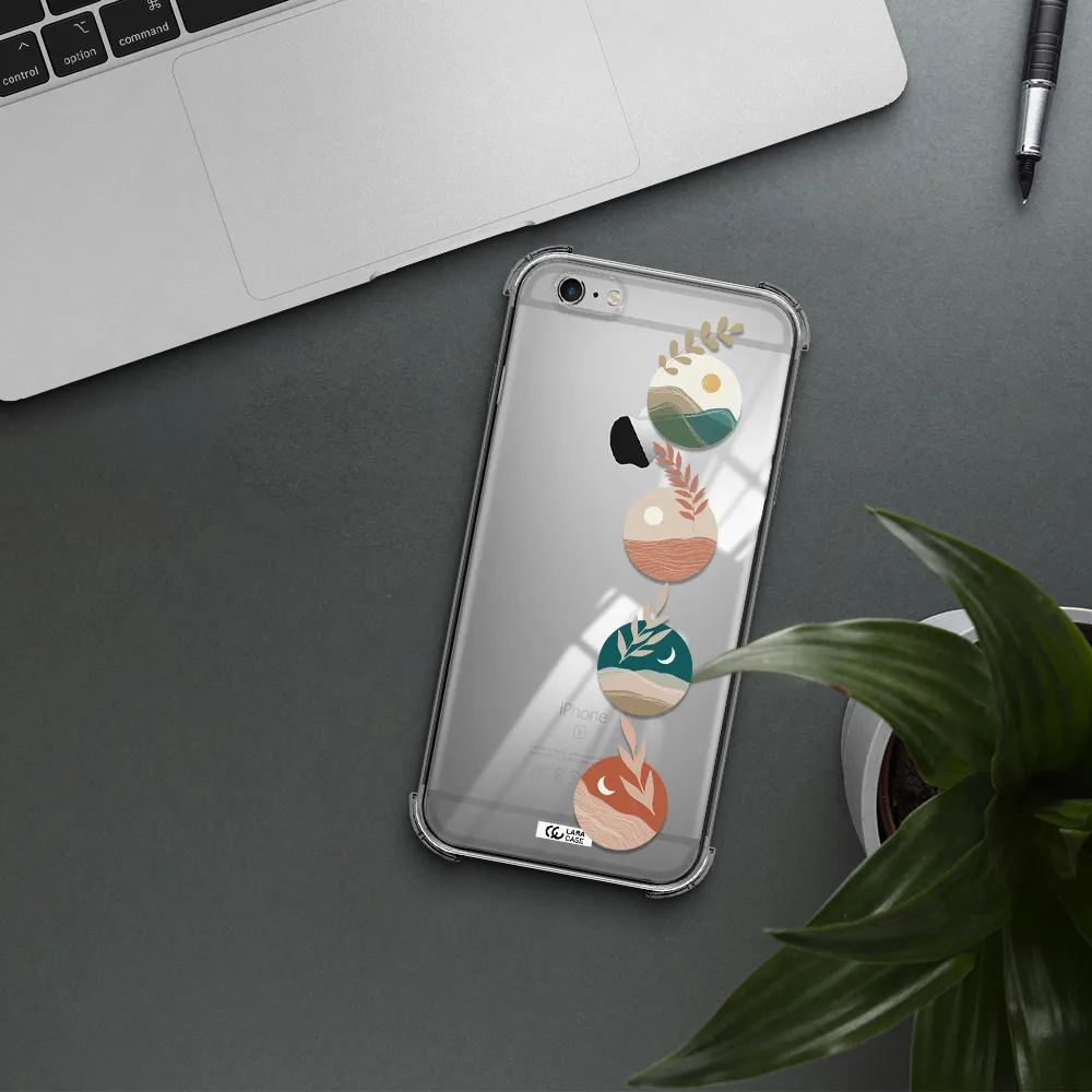 Natural Landscape Apple iPhone 6 plus Clear PC Case