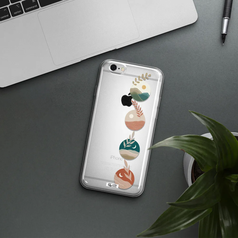 Natural Landscape Apple iPhone 6 plus Clear TPU Case