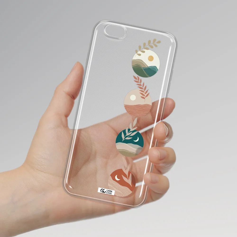 Natural Landscape Apple iPhone 6 s plus Clear TPU Case