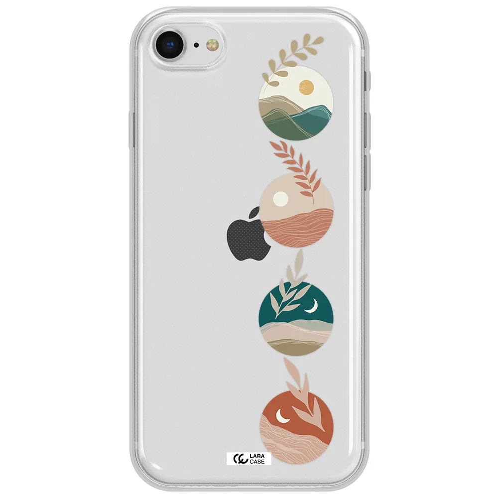 Natural Landscape Apple Iphone Se 2020 Clear Tpu Case