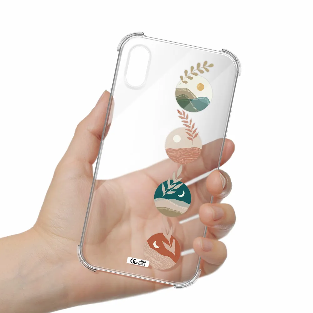 Natural Landscape Apple iPhone XS Clear PC Case