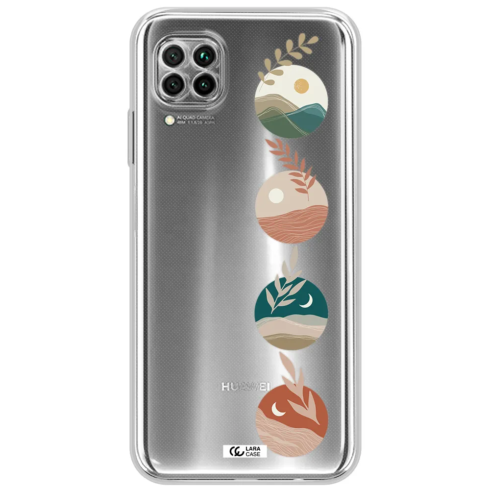 Natural Landscape Huawei Nova 7I Clear Tpu Case