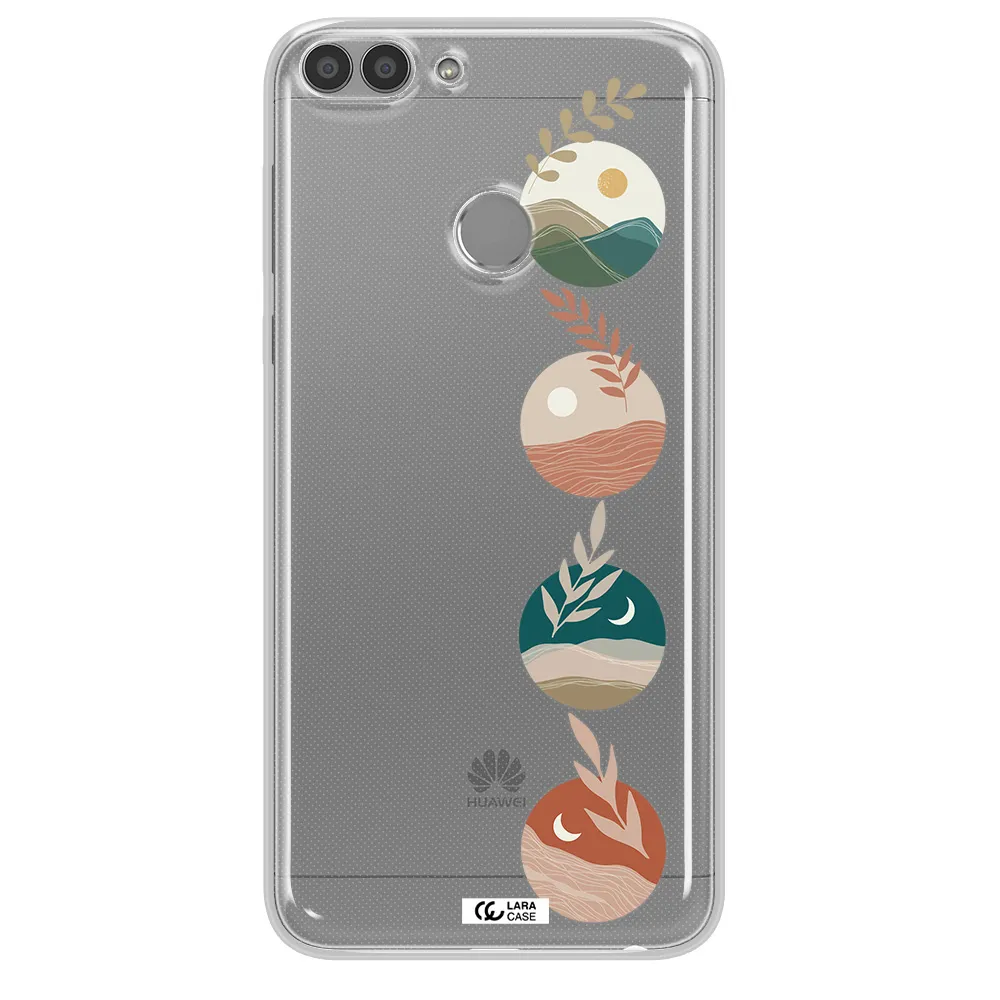 Natural Landscape Huawei P Smart 2017 Clear TPU Case