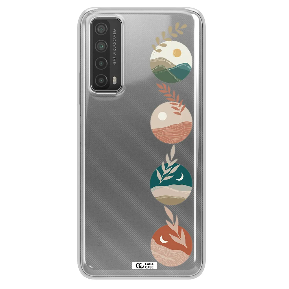 Natural Landscape Huawei P Smart 2021 Clear TPU Case