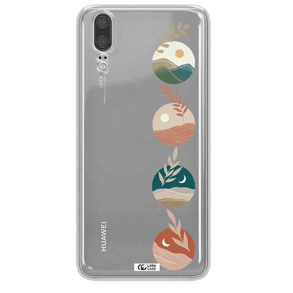 Natural Landscape Huawei P20 Clear TPU Case