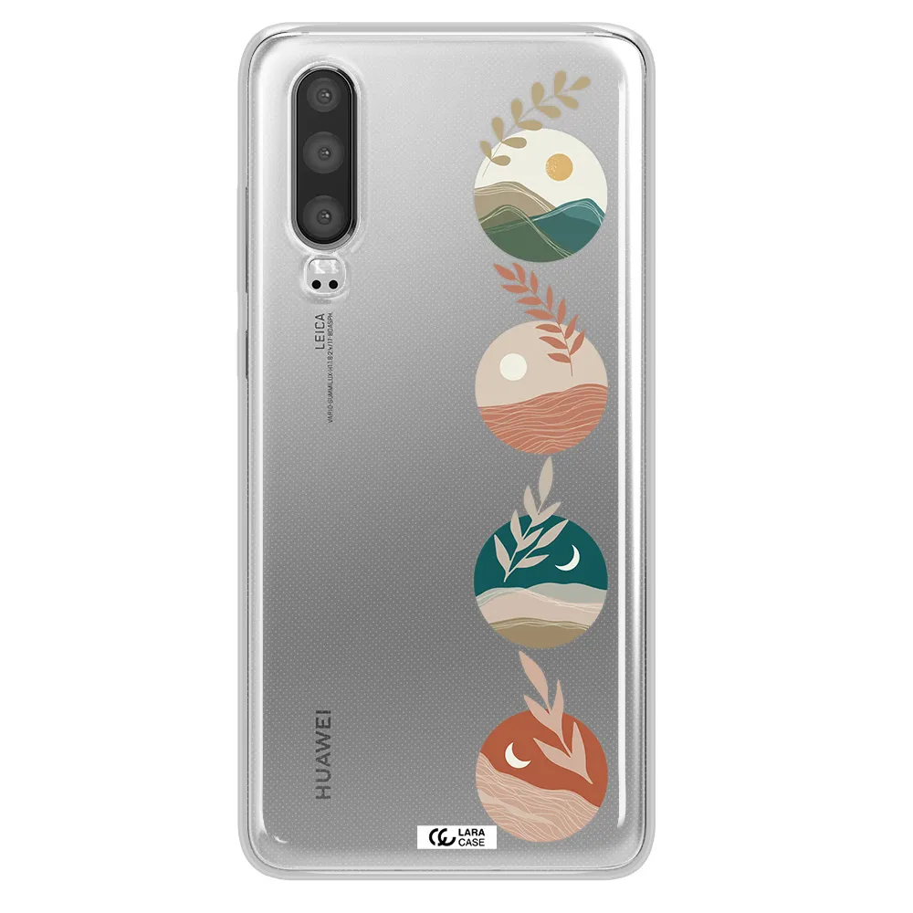 Natural Landscape Huawei P30 Clear TPU Case
