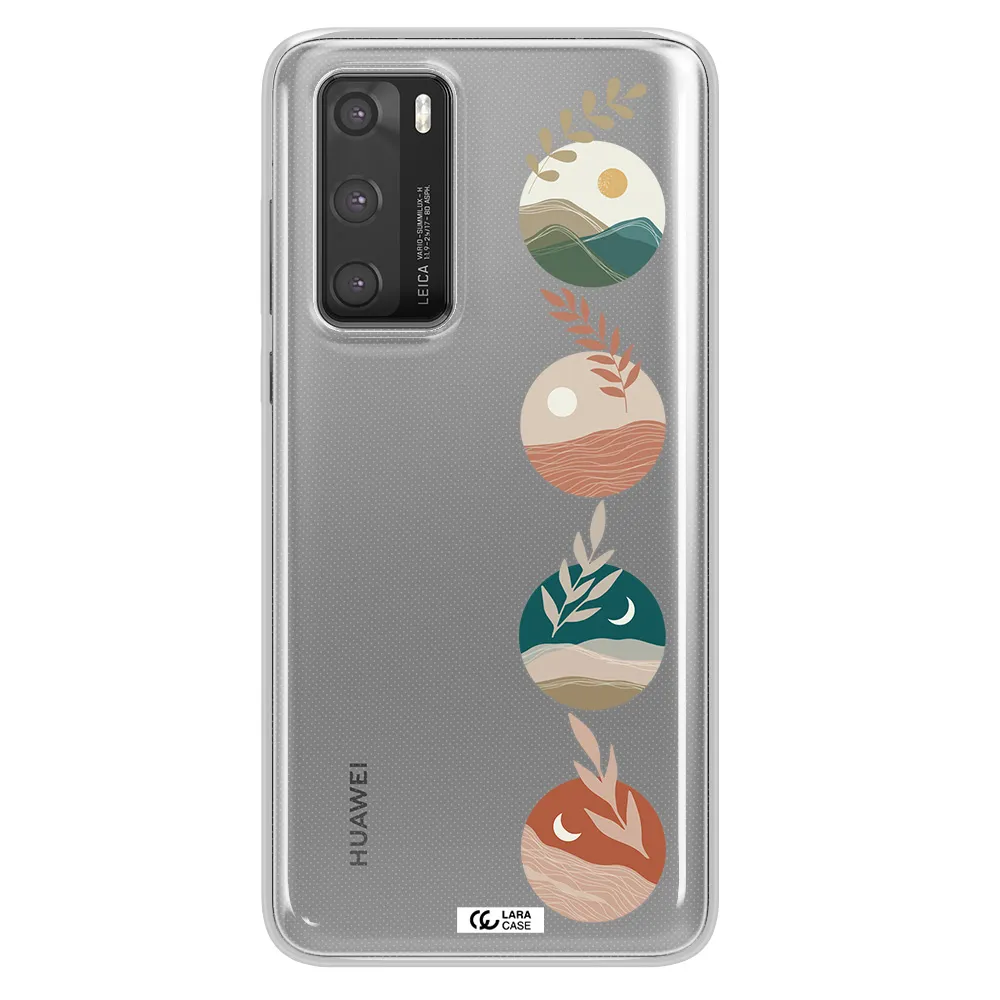 Natural Landscape Huawei P40 Clear TPU Case