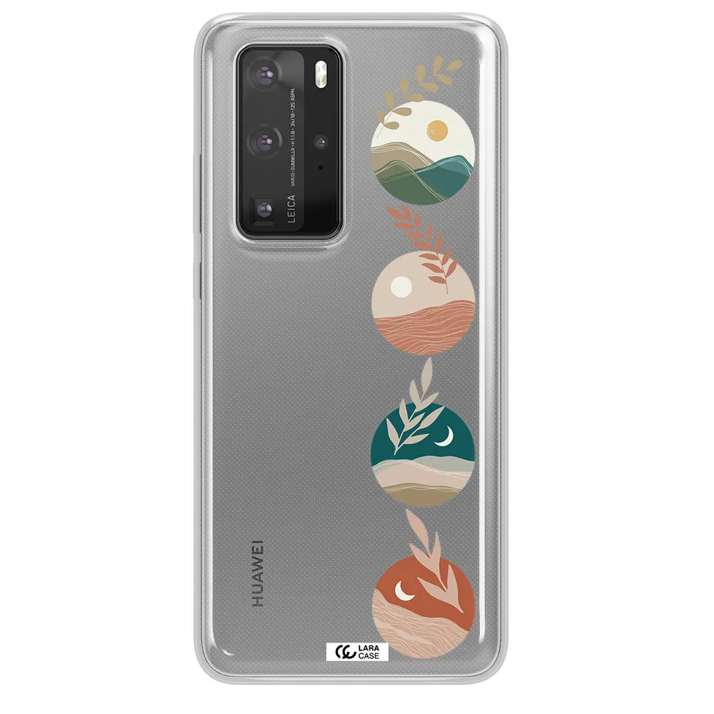 Natural Landscape Huawei P40 Pro Clear TPU Case