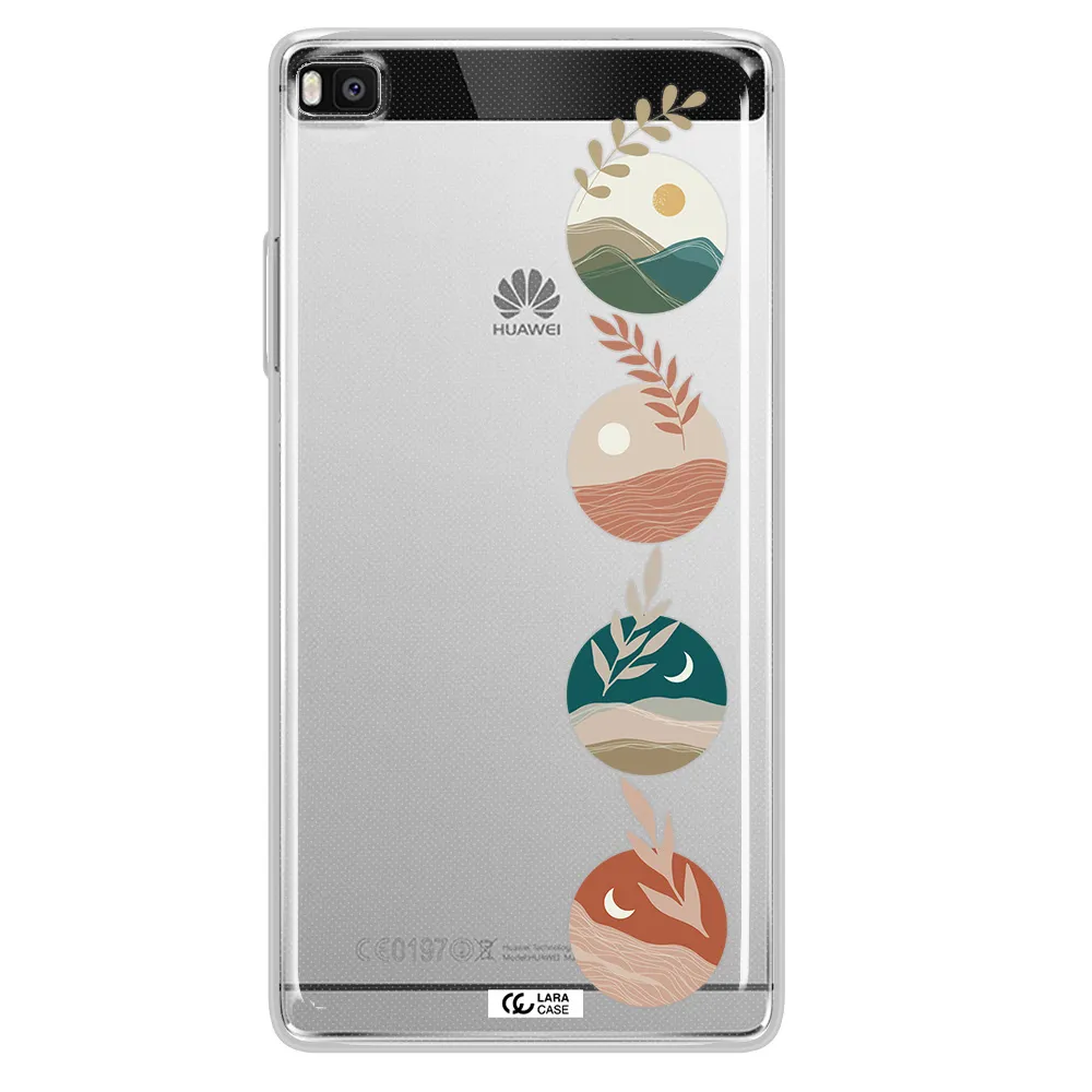 Natural Landscape Huawei P8 Clear TPU Case