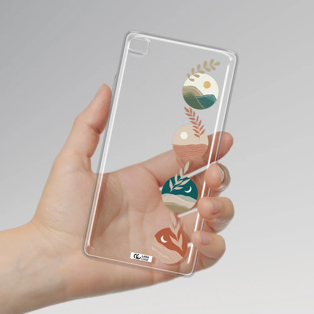 Natural Landscape Huawei P8 Clear TPU Case