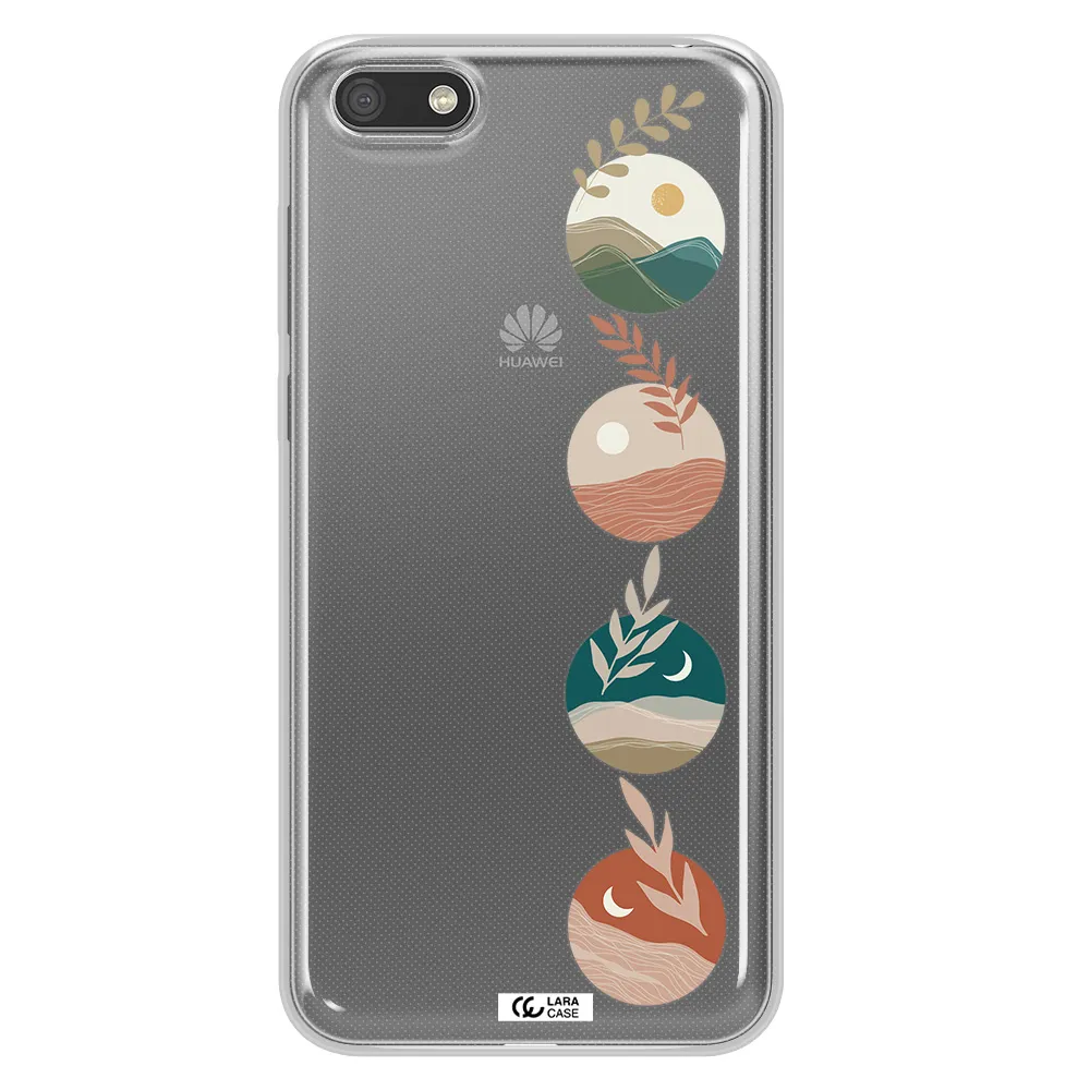 Natural Landscape Huawei Y5 2018 Clear TPU Case
