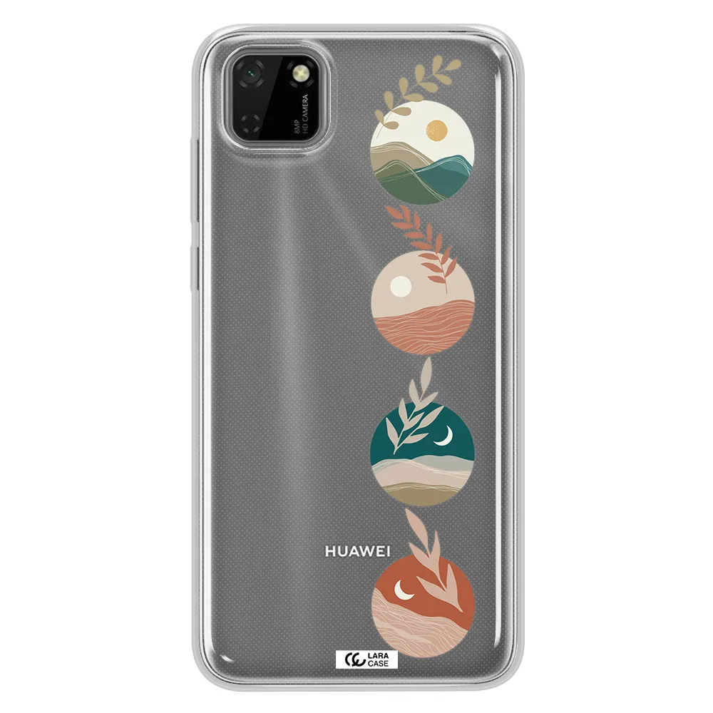 Natural Landscape Huawei Y5P Clear TPU Case