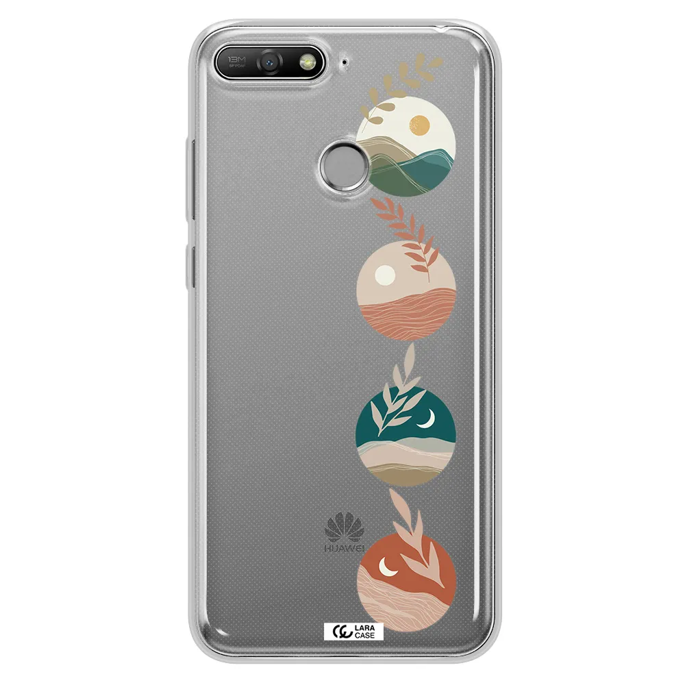 Natural Landscape Huawei Y6 Prime 2018 Clear TPU Case
