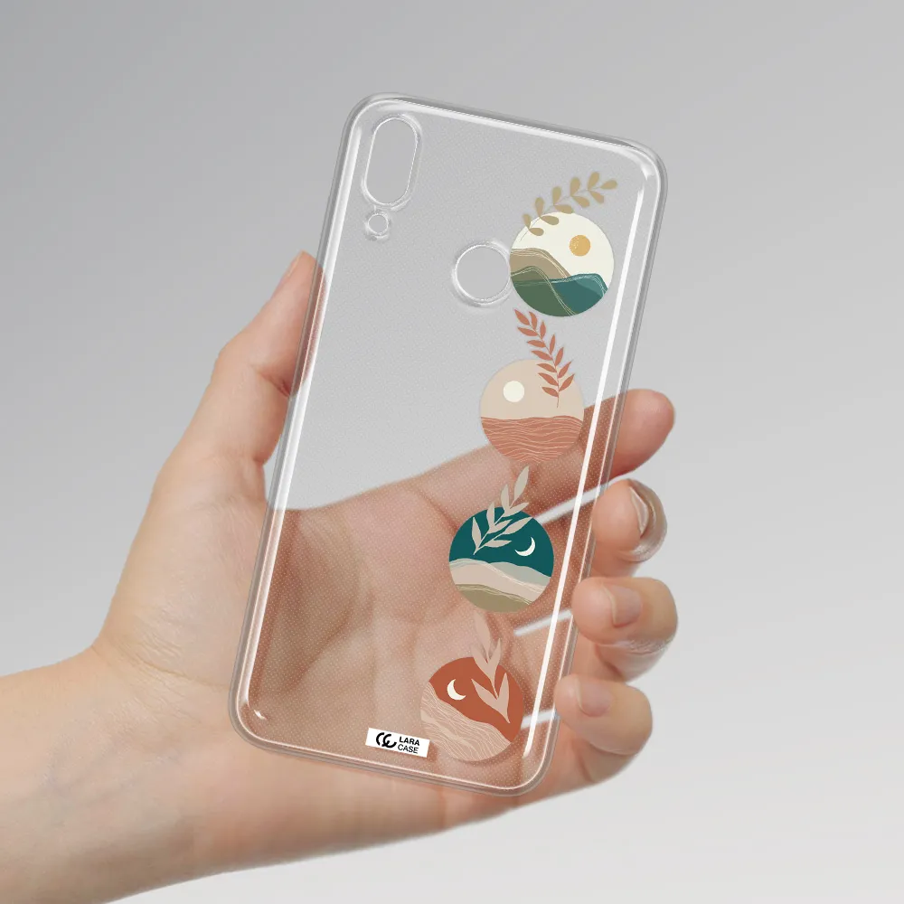 Natural Landscape Huawei Y7 2019 Clear TPU Case