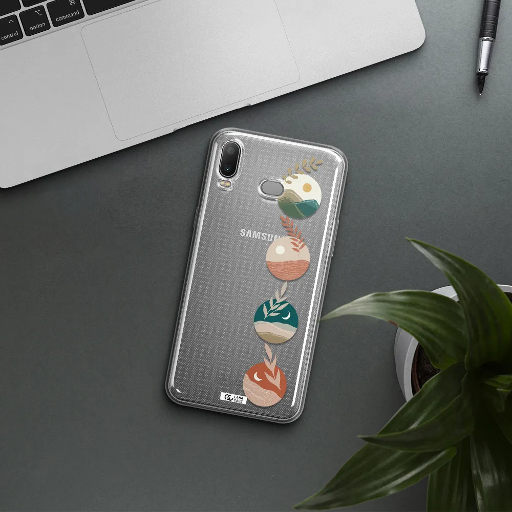 Natural Landscape Samsung A6S Clear TPU Case