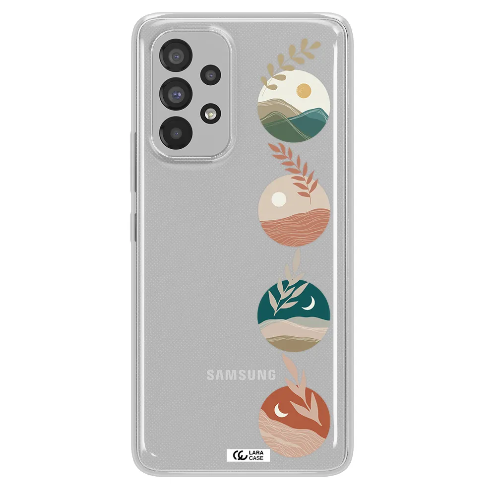 Natural Landscape Samsung A73 Clear TPU Case