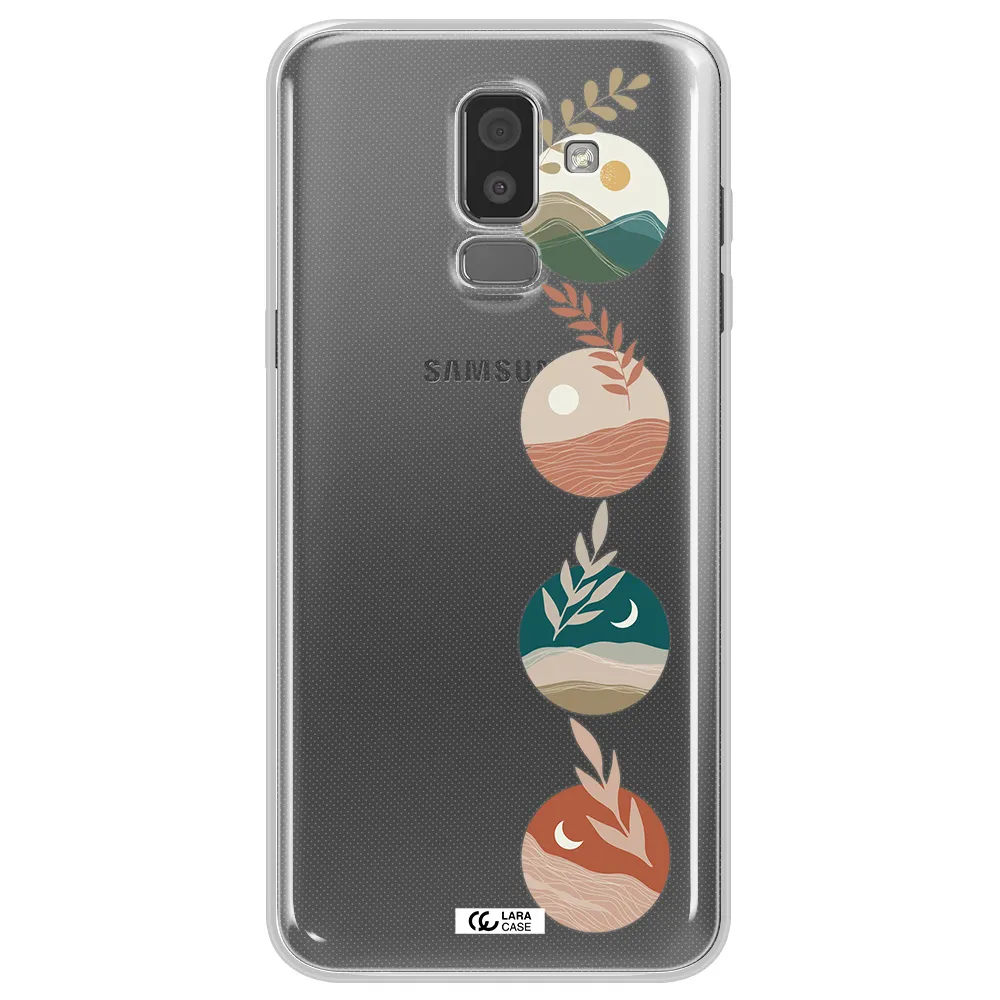 Natural Landscape Samsung J8 Clear TPU Case