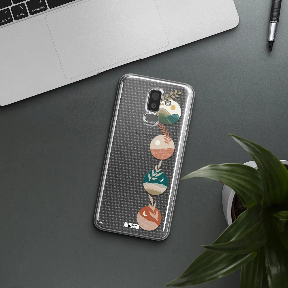 Natural Landscape Samsung J8 Clear TPU Case