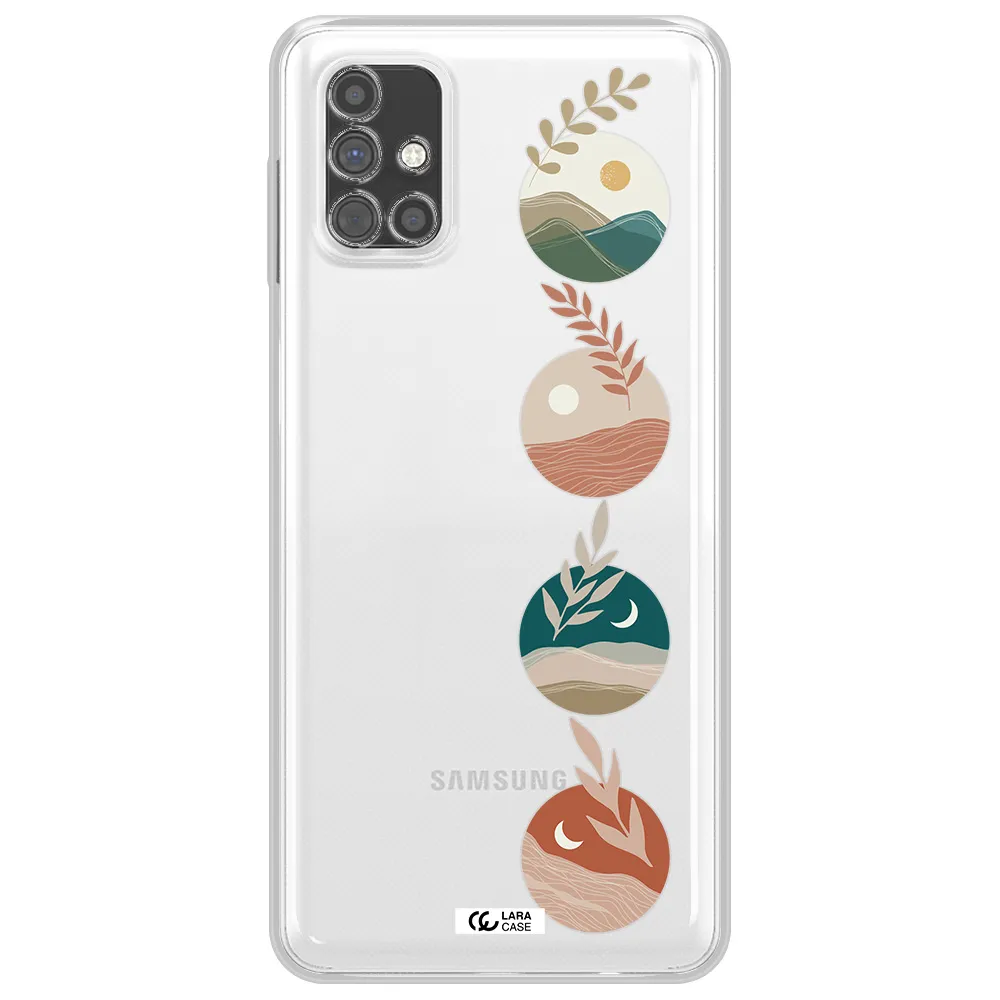 Natural Landscape Samsung M51 Clear TPU Case
