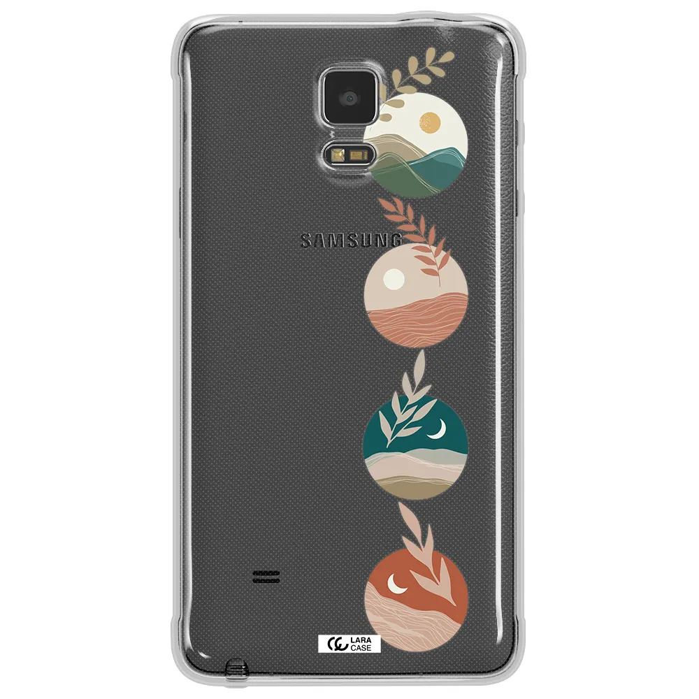 Natural Landscape Samsung Note 4 Clear TPU Case