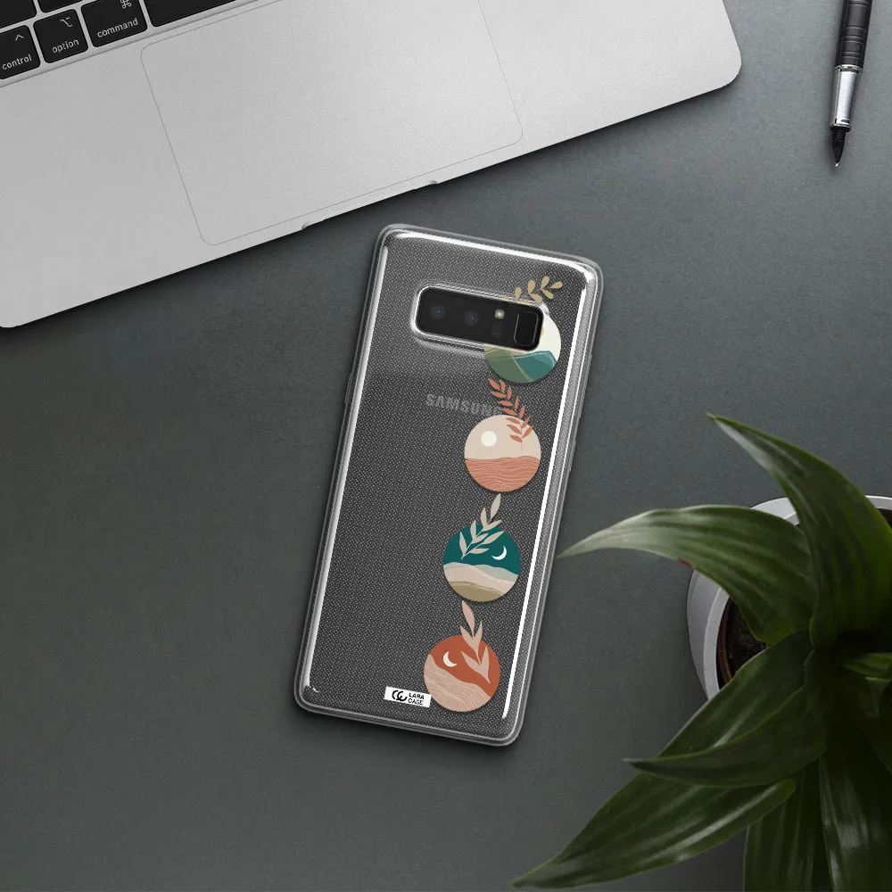 Natural Landscape Samsung Note 8 Clear TPU Case